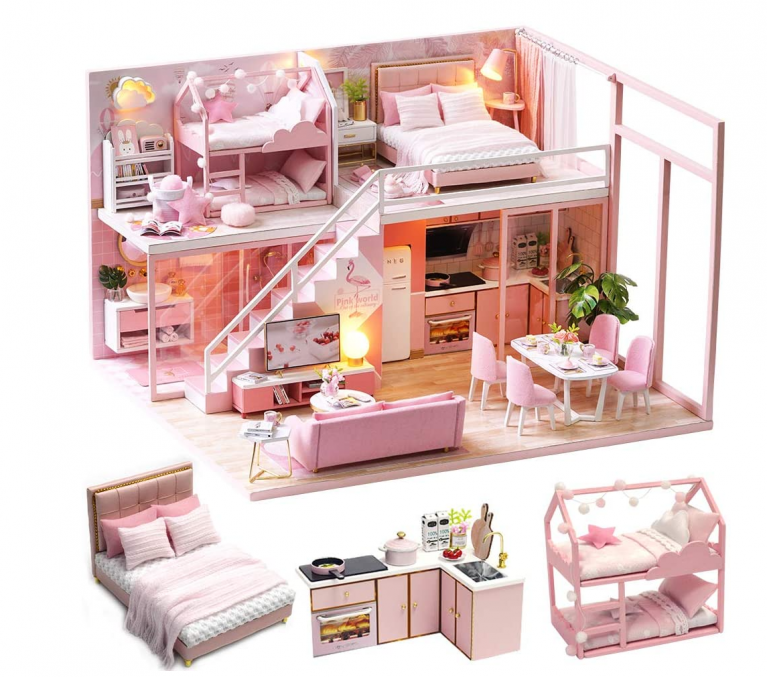 cutebee miniature maison de poupée