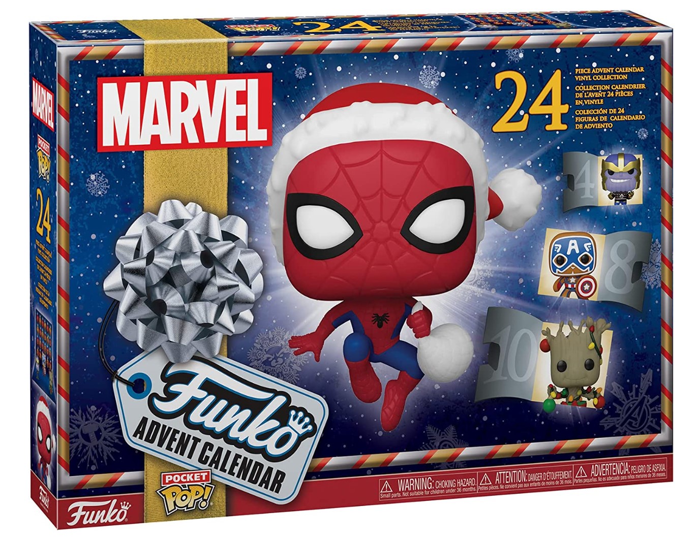 calendrier de l'avent Marvel Funko Pop